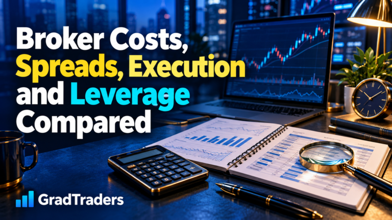 Broker Costs, Spreads, Execution and Leverage Compared