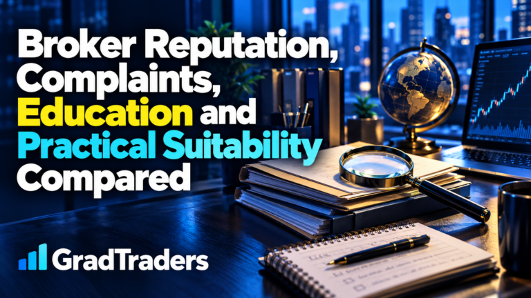 Broker Reputation, Complaints, Education and Practical Suitability Compared